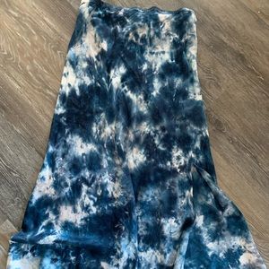 Young, Fabulous and Broke -Tie-dye skirt